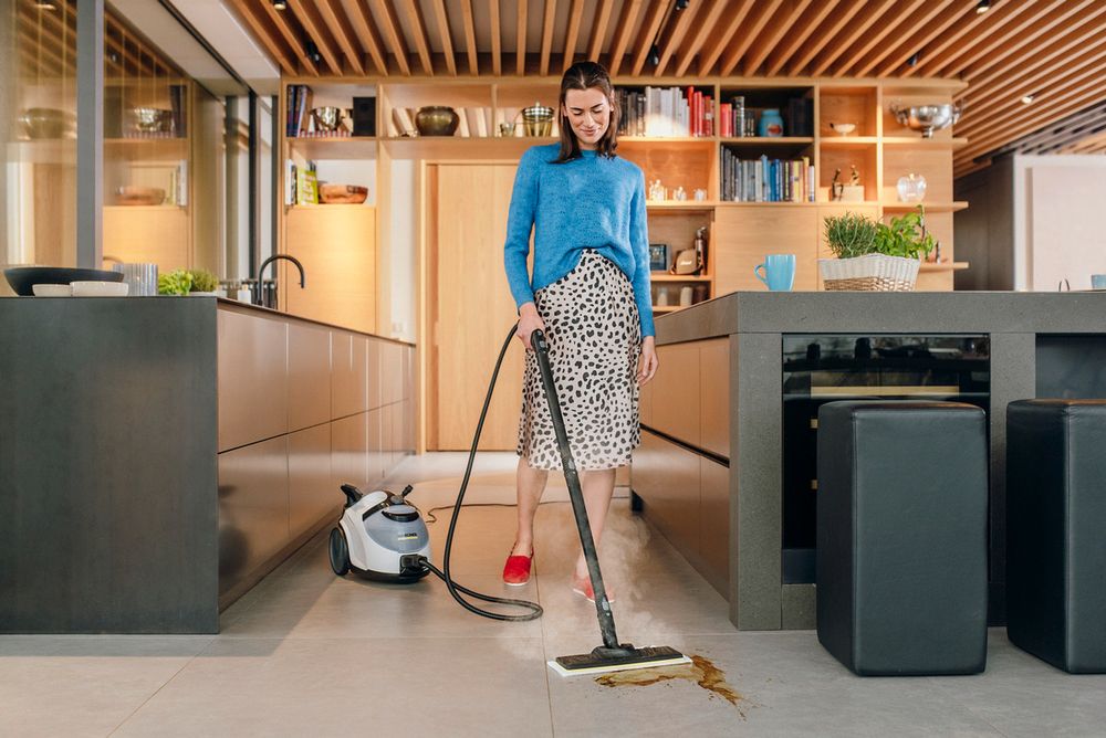 Karcher EasyFix Iron Plug Steam Cleaner SC 5 - White