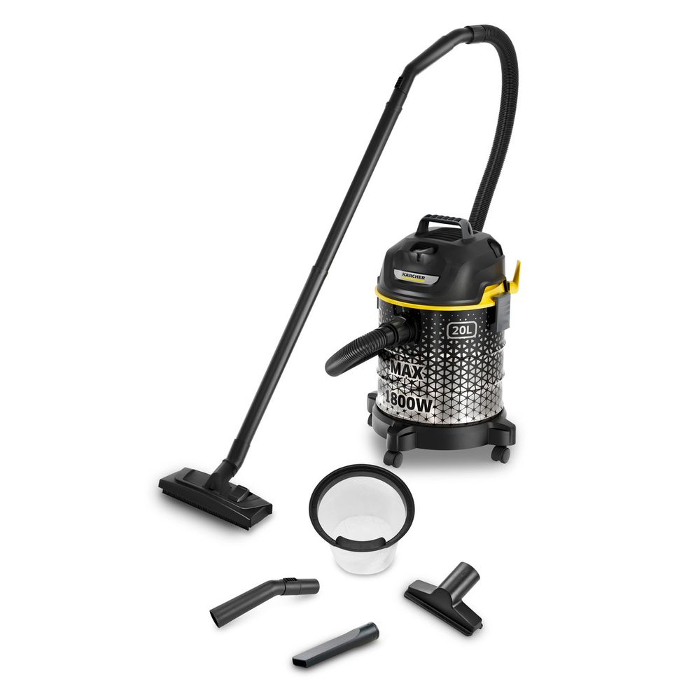 Karcher Canister Vacuum Cleaner DVAC 1800 - Black
