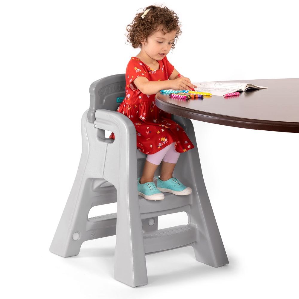 Simplay3 Big Kid Booster High Chair - Gray
