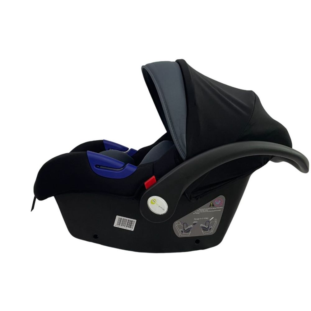 Mini Panda - Ava Tiny Travel Car Seat - Ebony