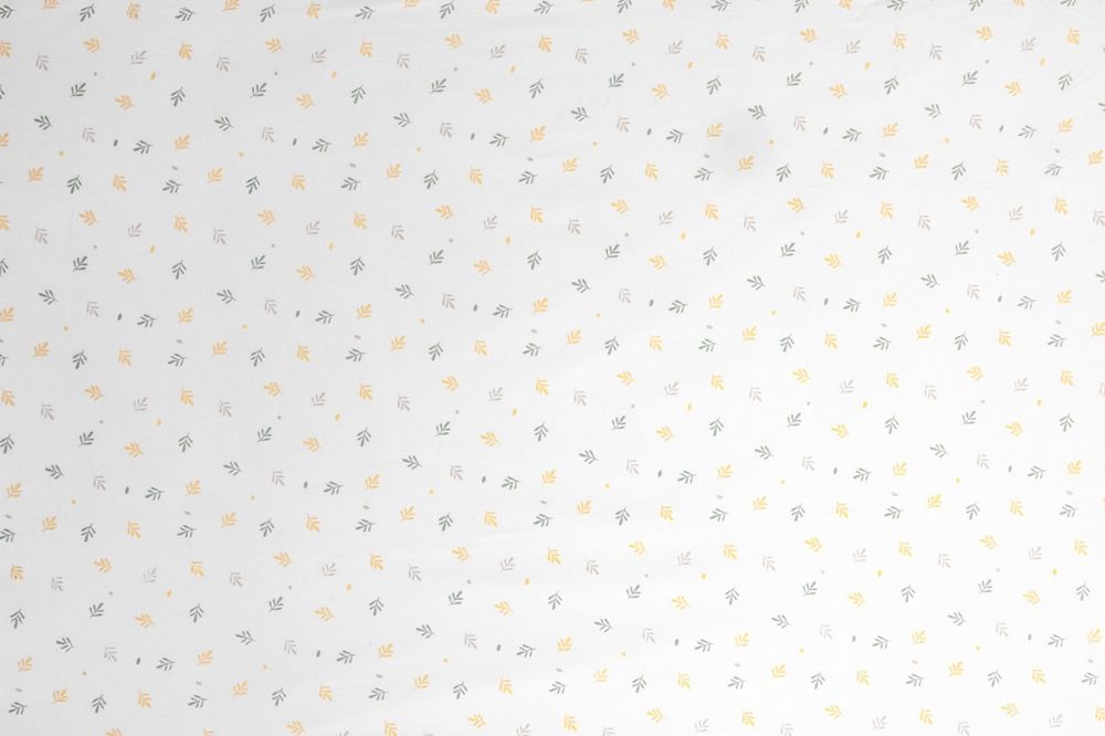 Chicco Baby Hug Bamboo Fitted Sheet Set - 2pcs - Foliage