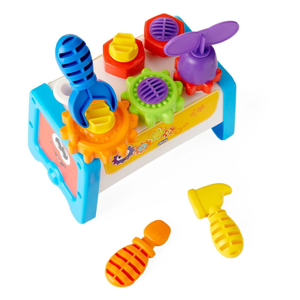 Chicco - Smart2Play 2-in-1 Gear & Workbench Sorter - 15pcs