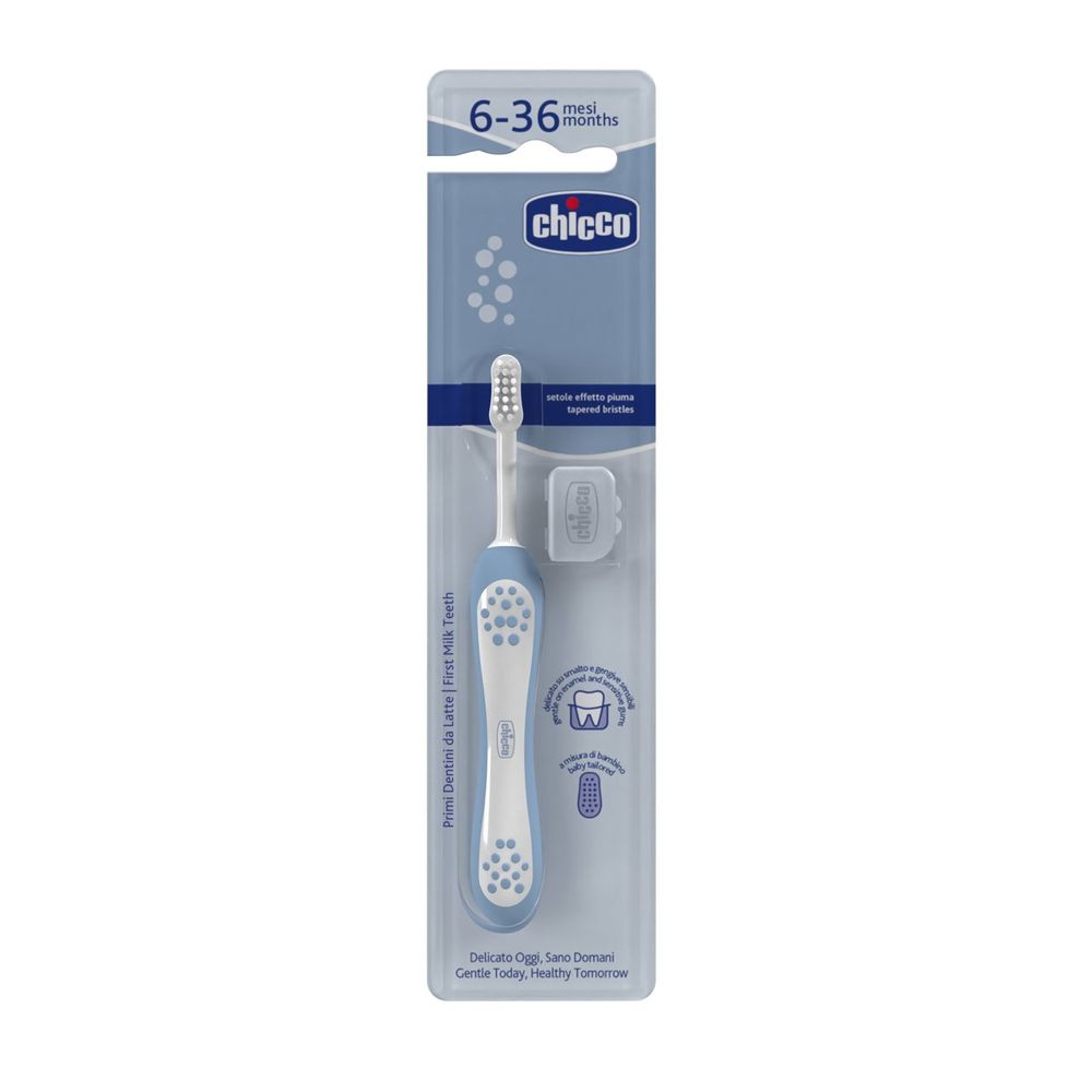 Chicco - First Teeth Baby Toothbrush - Indigo