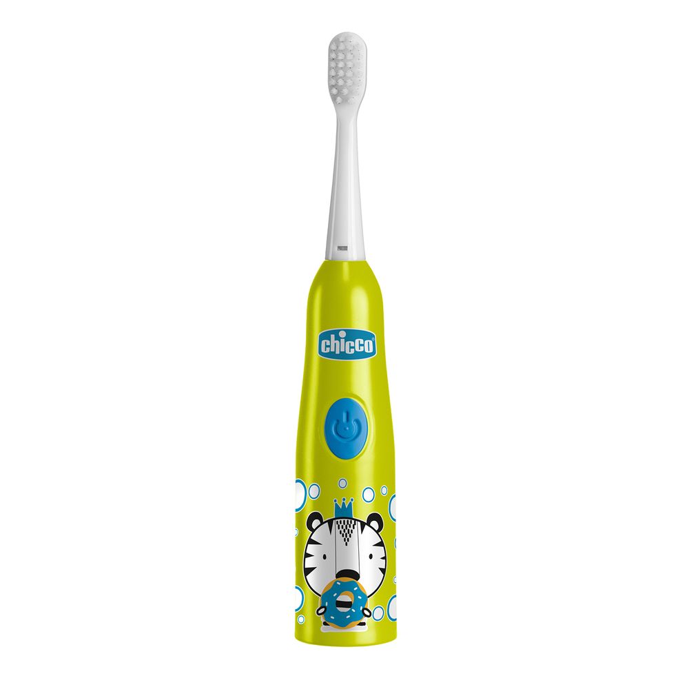 Chicco - Tiger Electric Toothbrush - Yellow