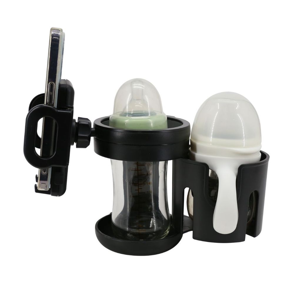 Joybi - 3-In-1 Universal Cup & Phone Holder - Black