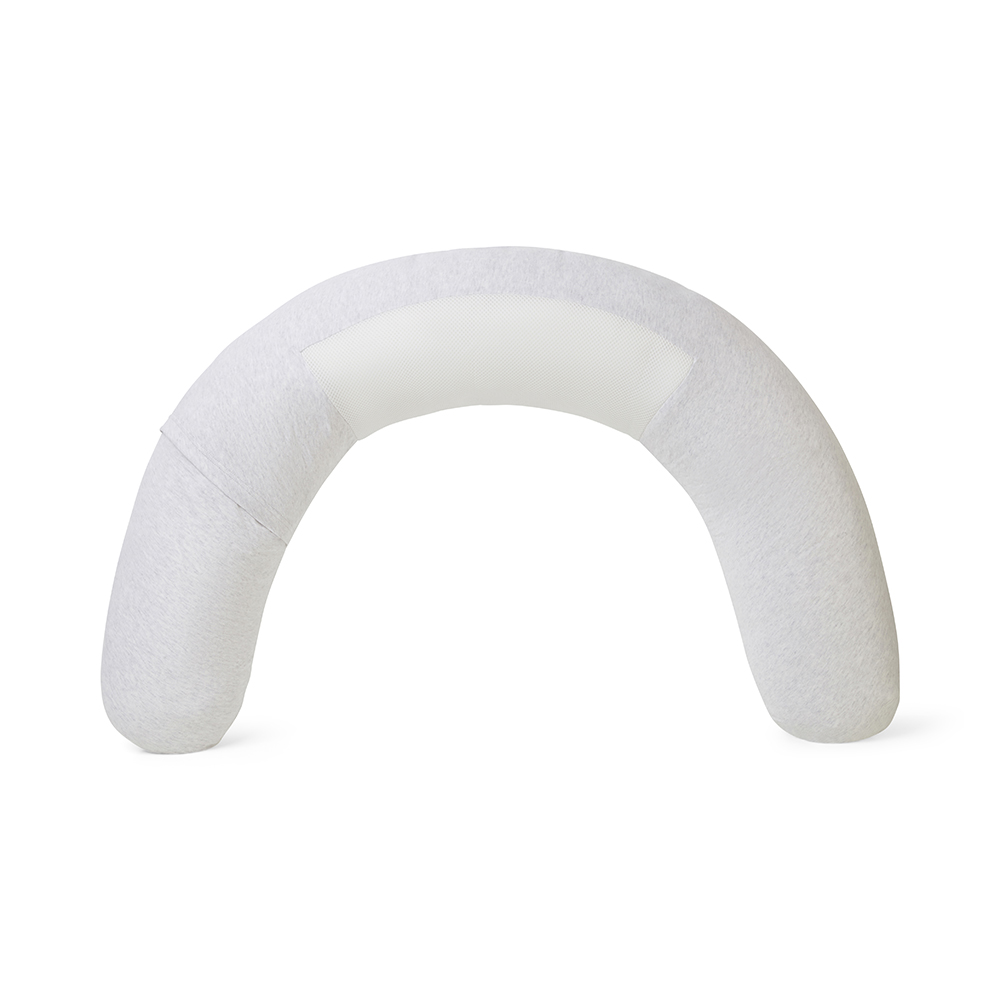 Purflo Breathe Pregnancy Pillow Cover - Minimal Gray