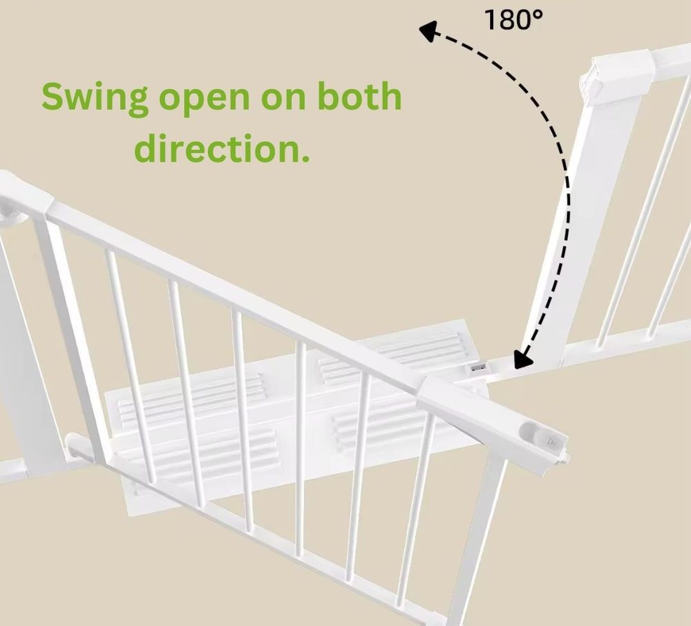 Mini Panda - Guardian Safety Gate - White
