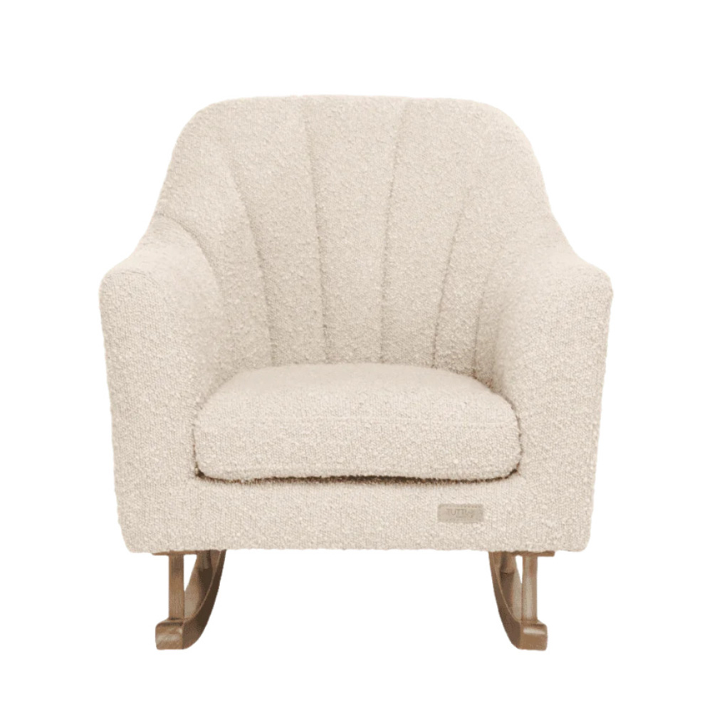 Tutti Bambini - Jonah Mini Me Children's Rocking Chair - Boucle Mushroom