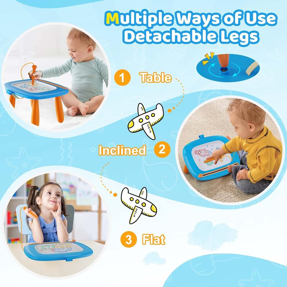 Mumfactory - Magnetic Drawing Board Tablet - Blue