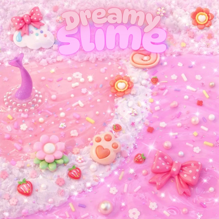 Mumfactory - Slime Kit For Girls - 6 Pack