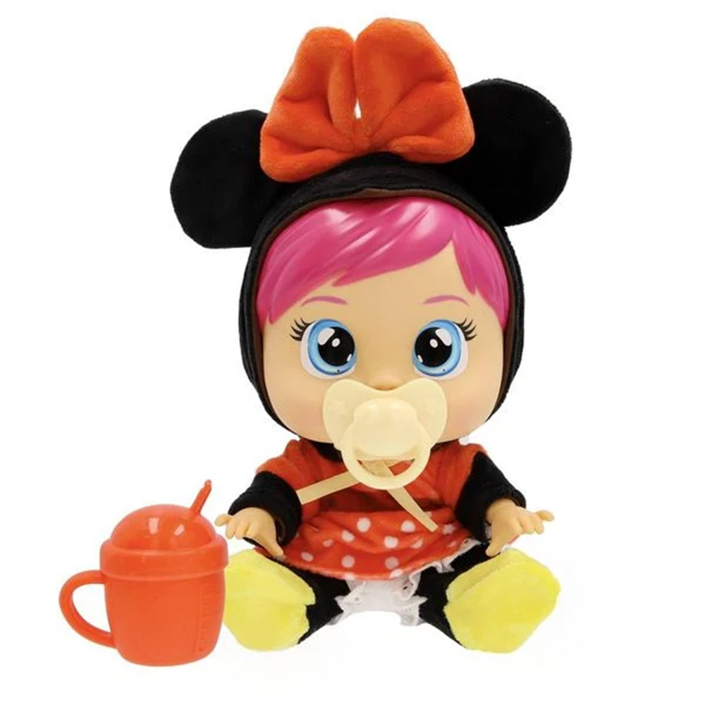 Cry Babies - Loving Care Minnie Mouse Playset - 4 Pcs - 10.43-Inch