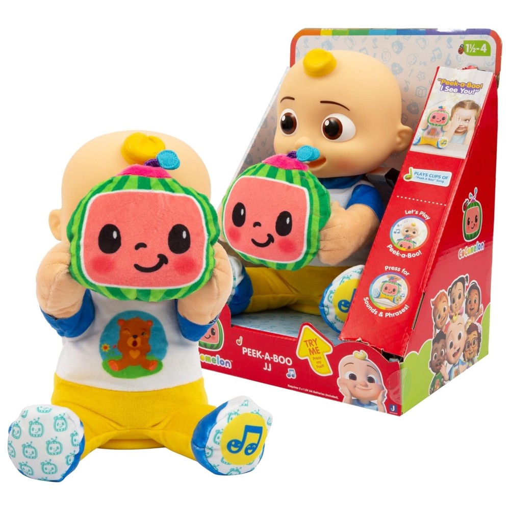 Cocomelon - Peek-A-Boo JJ Soft Toy