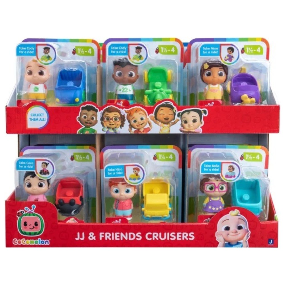 Cocomelon - JJ And Friends Cruisers - Style May Vary - 1 Pc
