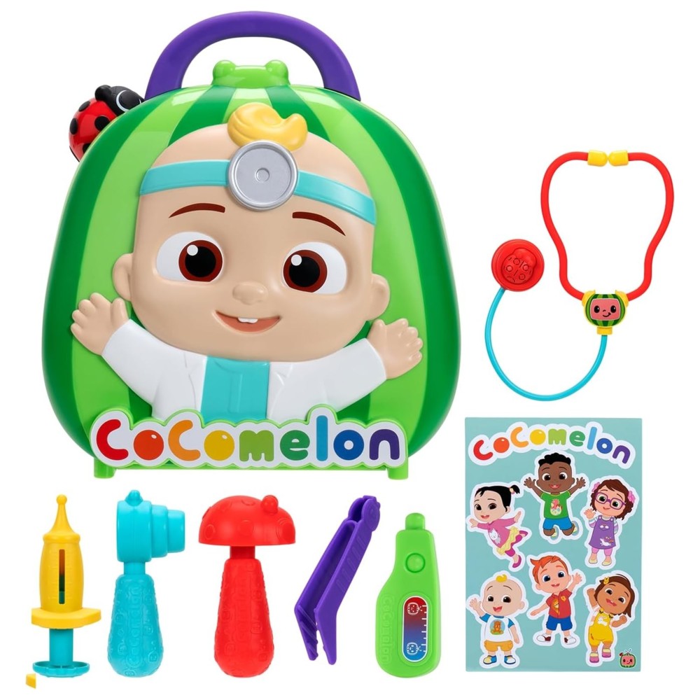 Cocomelon - JJ's Doctor Checkup Set - 8 Pc Set