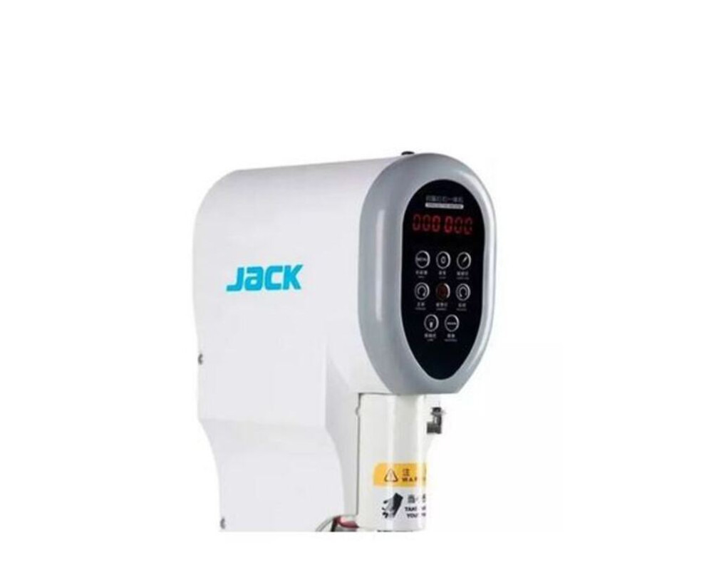 Jack - 818 Direct Drive Snap Button Attaching Machine - White