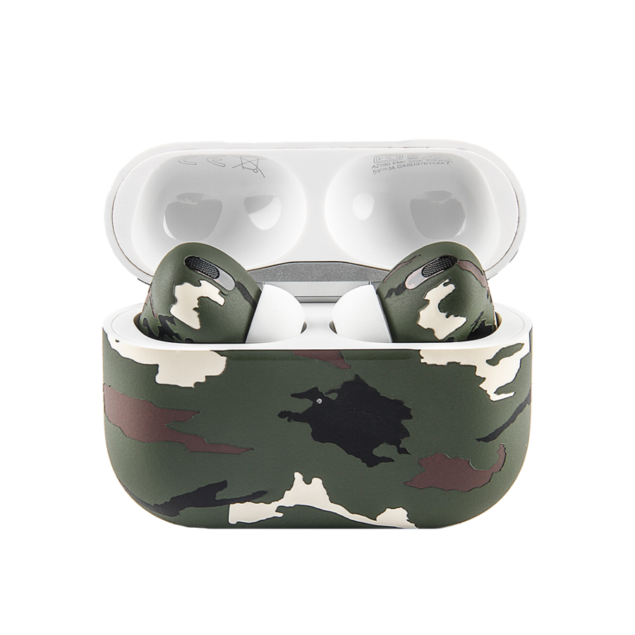 Merlin - Craft Customized Apple Airpods Pro 3 - Camouflage Green