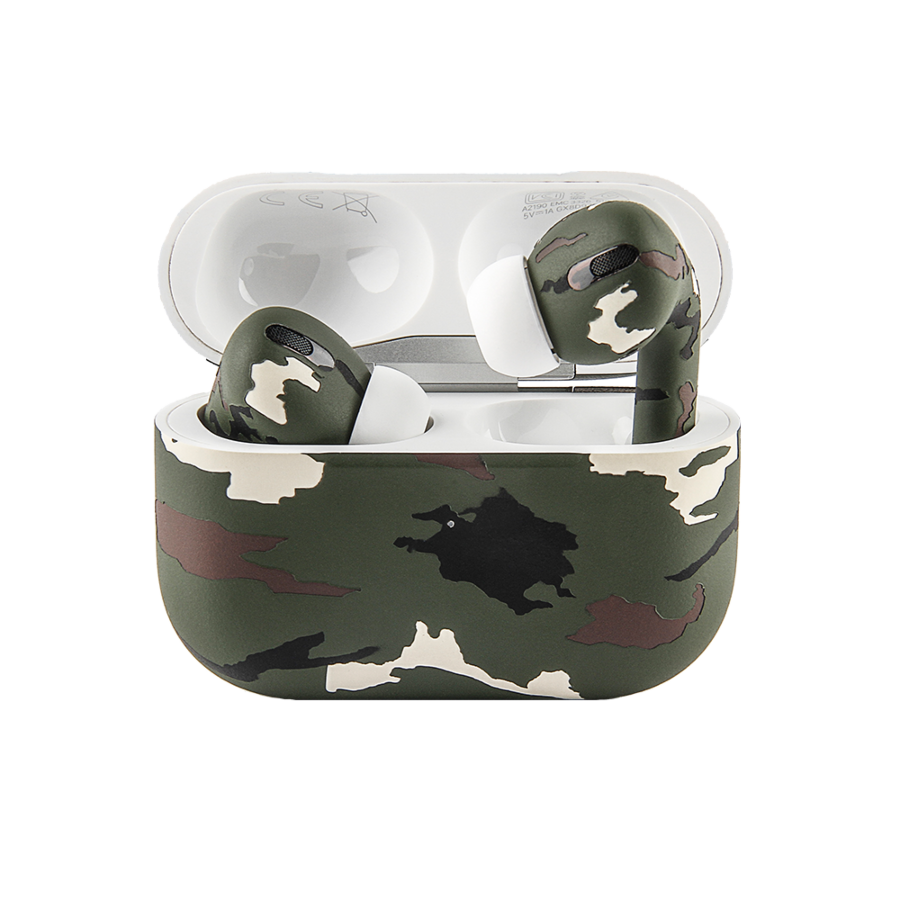Merlin - Craft Customized Apple Airpods Pro 3 - Camouflage Green