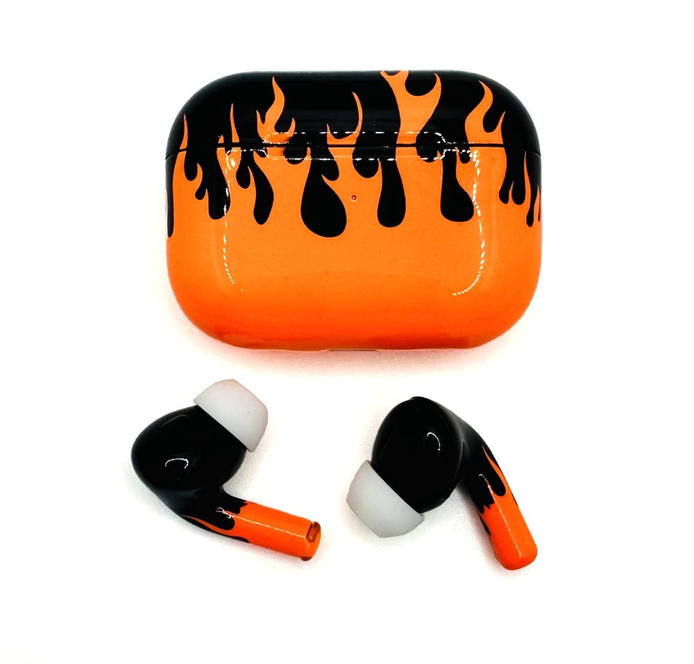 Merlin - Craft Customized Apple Airpods Pro 3 - Fire Storm