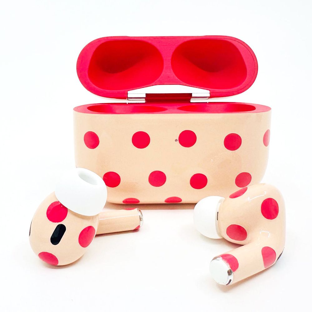Merlin - Craft Customized Apple Airpods Pro 3 - Pink Polka