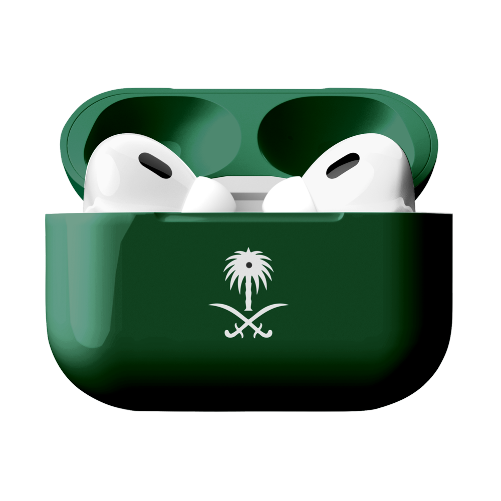 Merlin - Craft Customized Apple Airpods Pro 3 - Saudi Flag