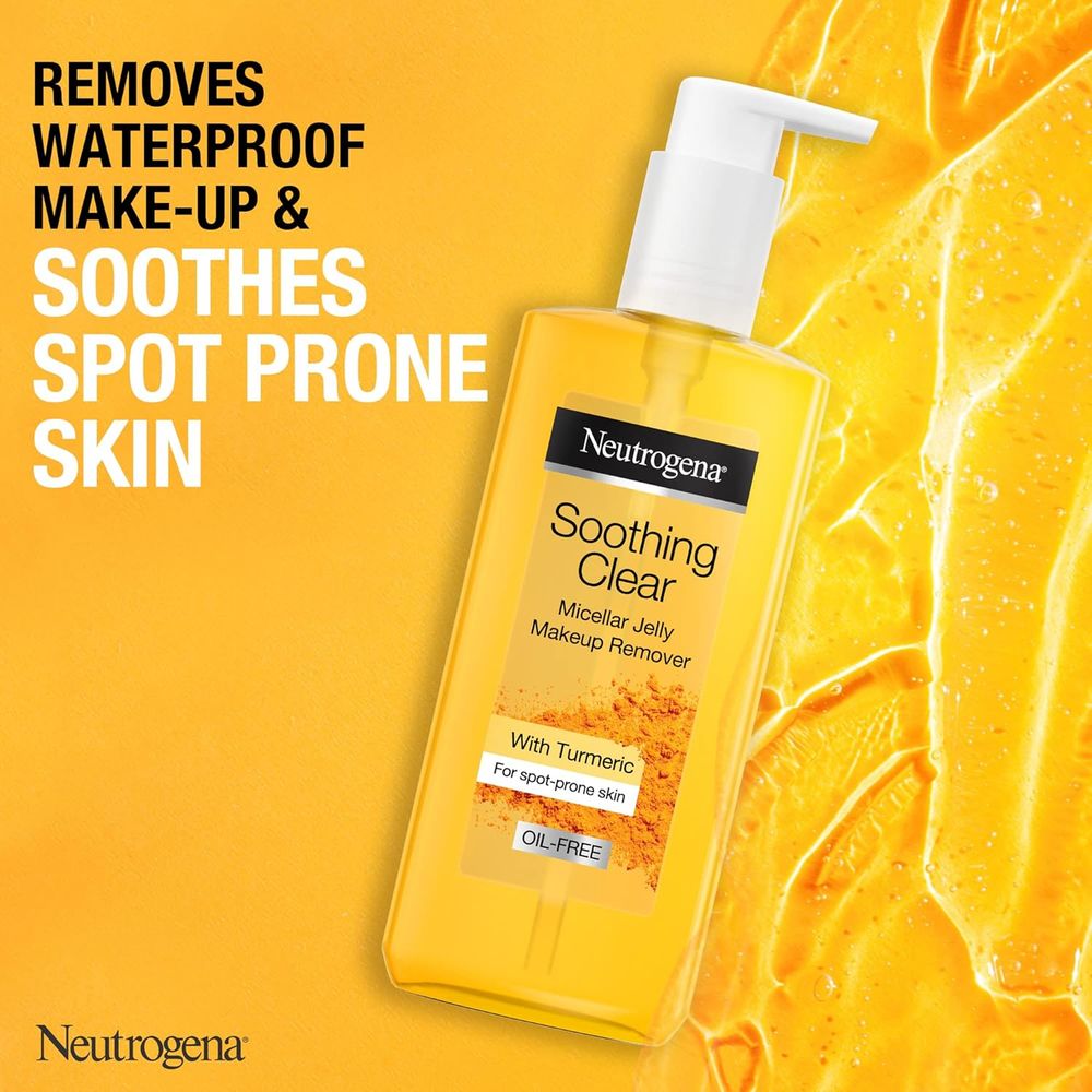 Neutrogena - Soothing Clear Micellar Jelly Makeup Remover - 200ml