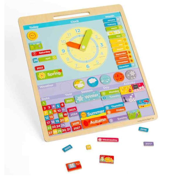 Bigjigs - Magnetic Weather Board - 73 Pcs