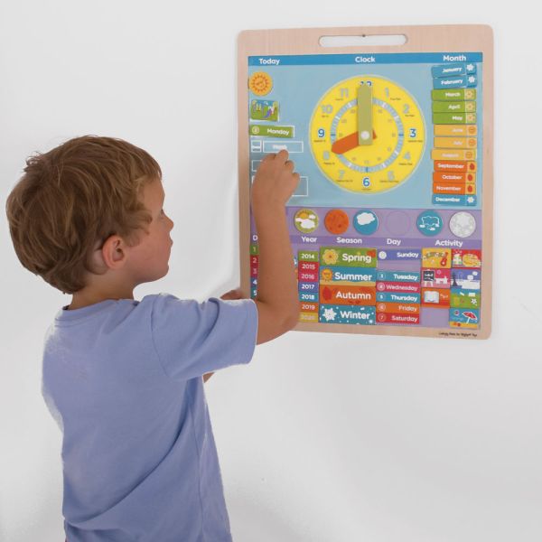 Bigjigs - Magnetic Weather Board - 73 Pcs