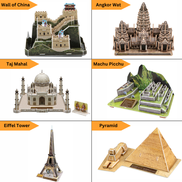 Purple Education - World History Junior Set - 6 Pcs