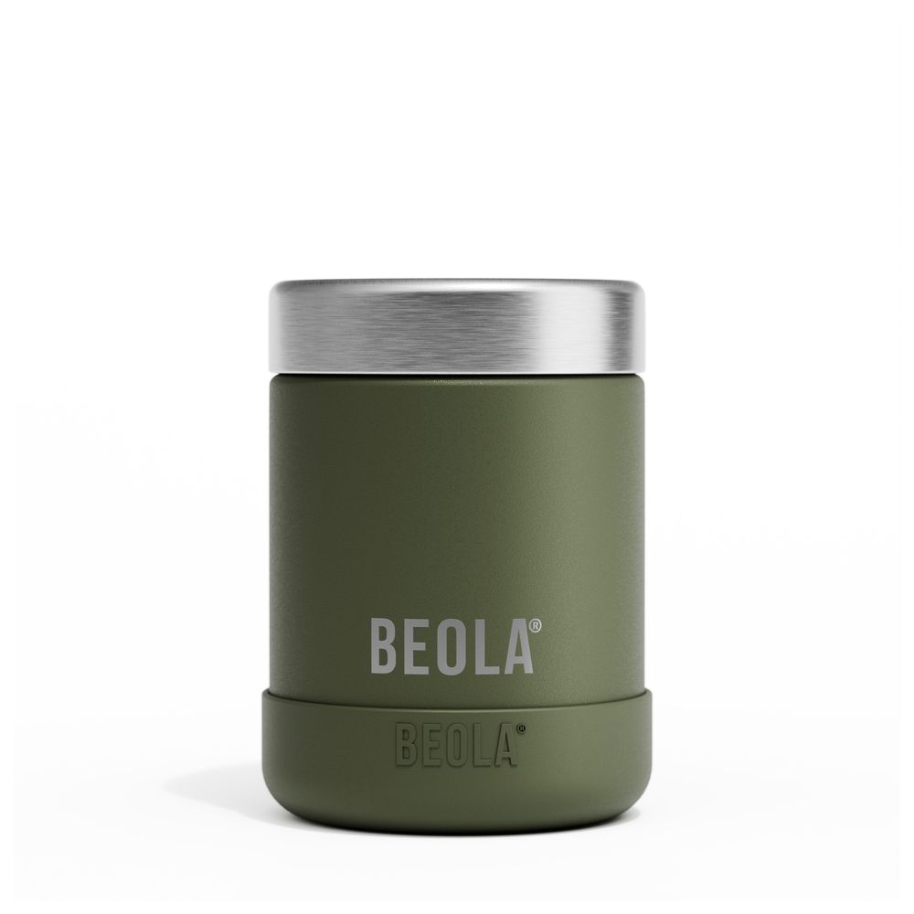 Beola - Insulated Stainless Steel Food Jar Thermos - Forest Green - 450 ml