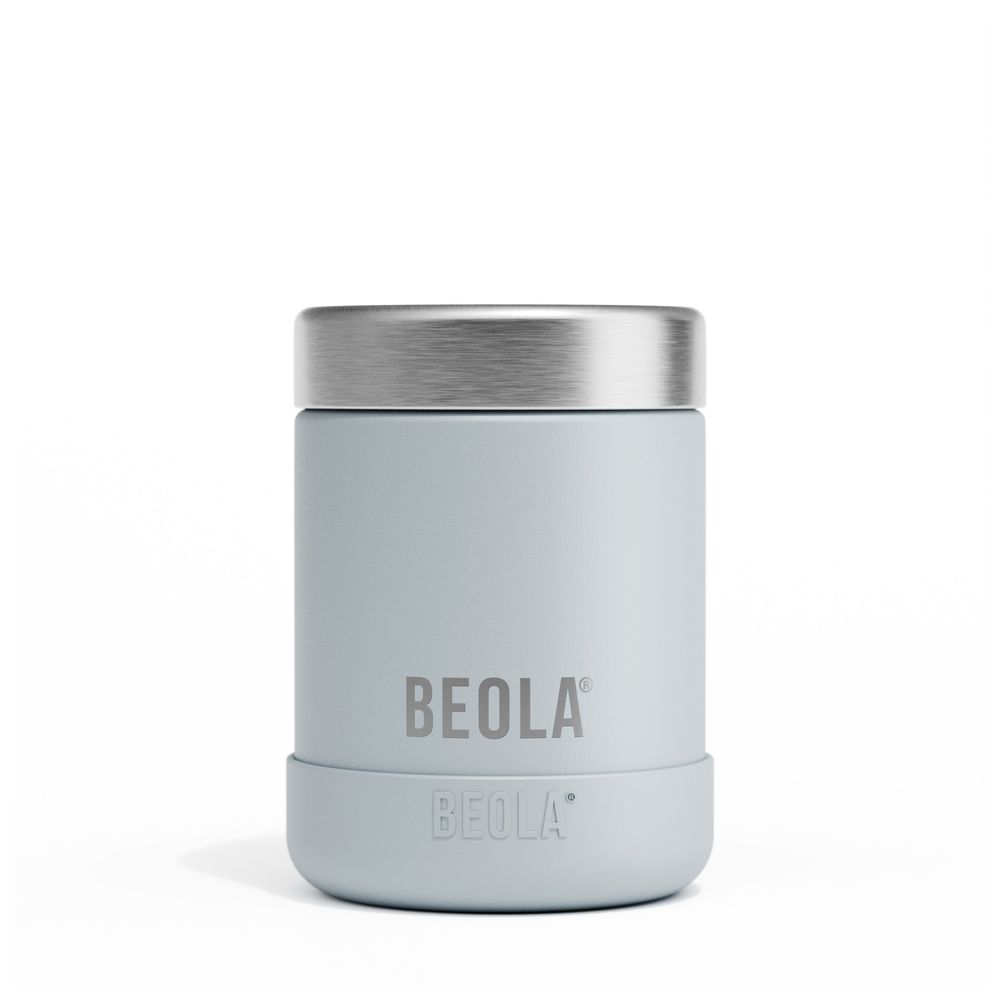 Beola - Insulated Stainless Steel Food Jar Thermos - Blue Ice - 450 ml