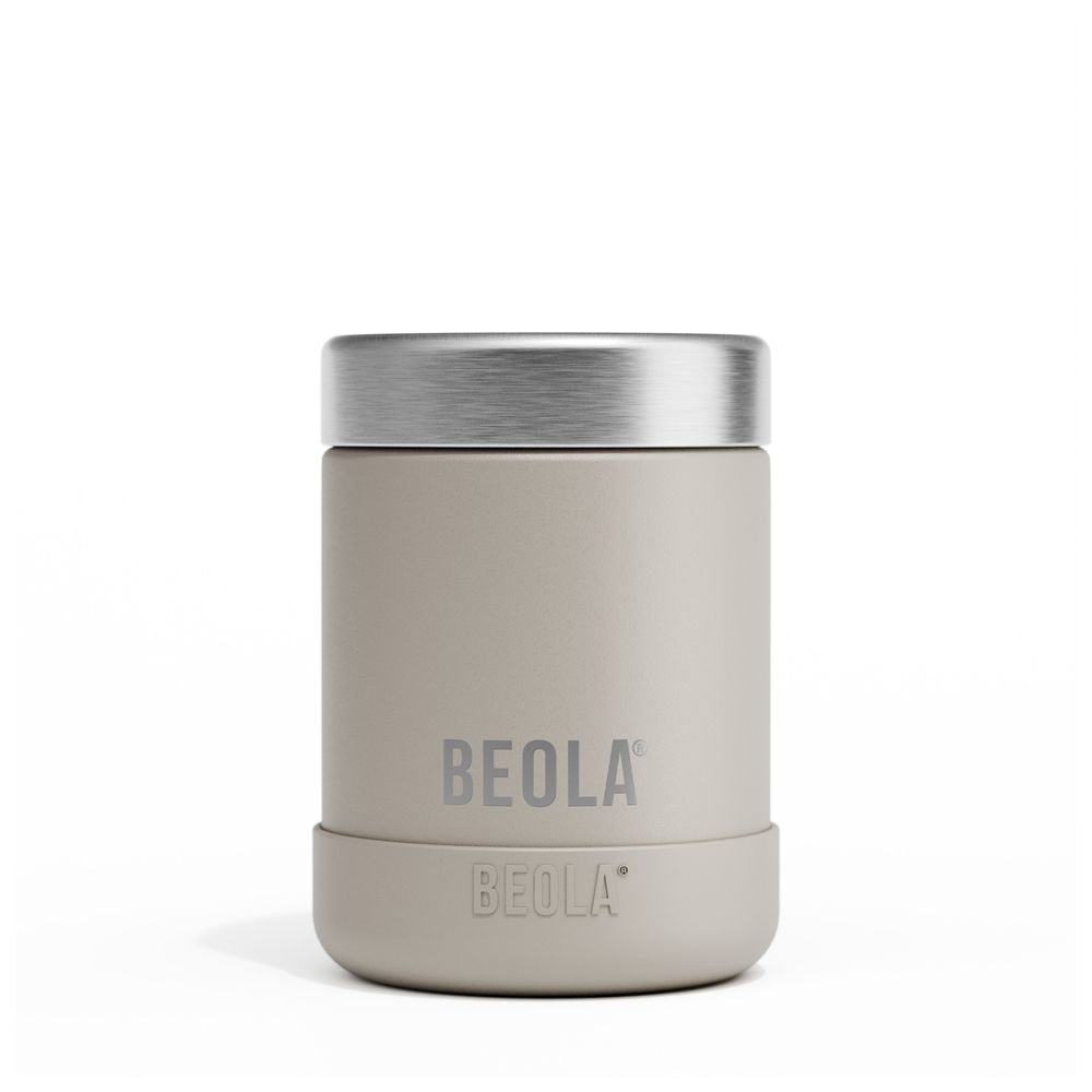 Beola - Insulated Stainless Steel Food Jar Thermos - Sand Dune - 450 ml