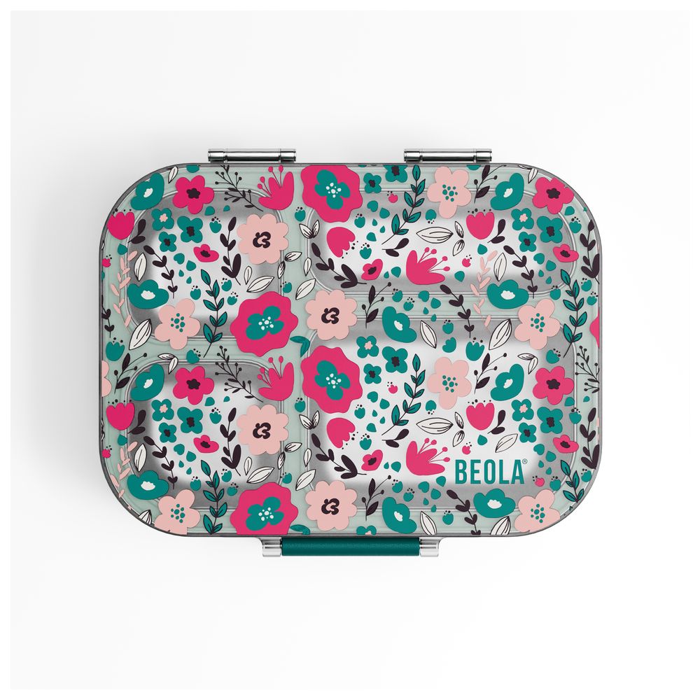 Beola - Stainless Steel 4 Compartment Bento Lunch Box - Ever Blooming
