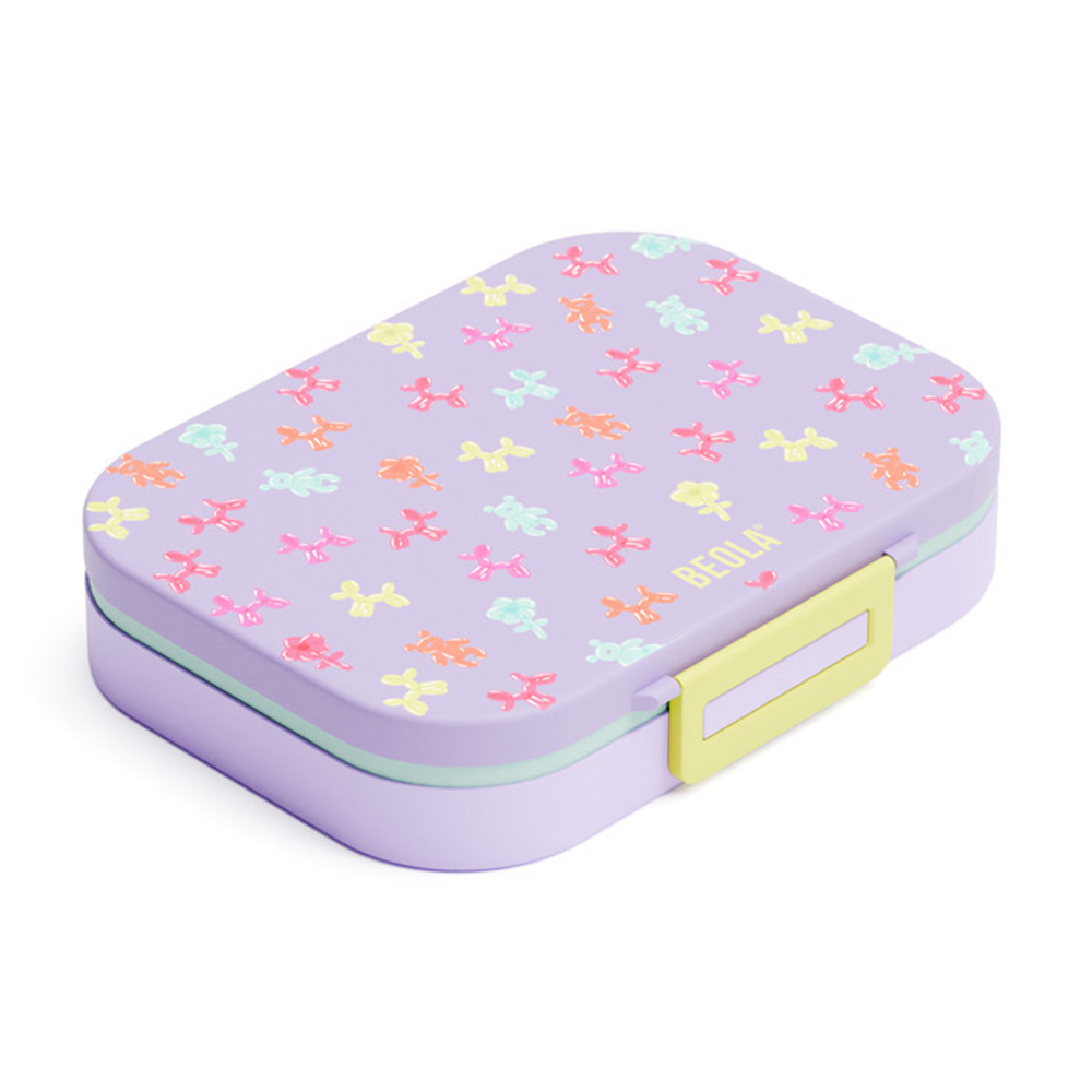 Beola - 5-Compartment Bento Lunch Box - Balloon Party