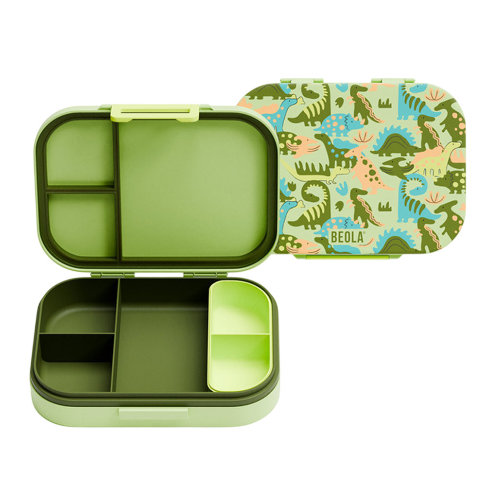 Beola - 5-Compartment Bento Lunch Box - Dino Dreams
