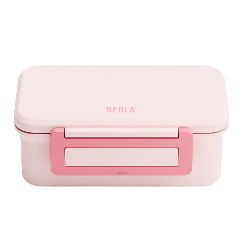 Beola - 2-Compartment Lunch Box With Food Jar And Ice Pack - Ballet Pink