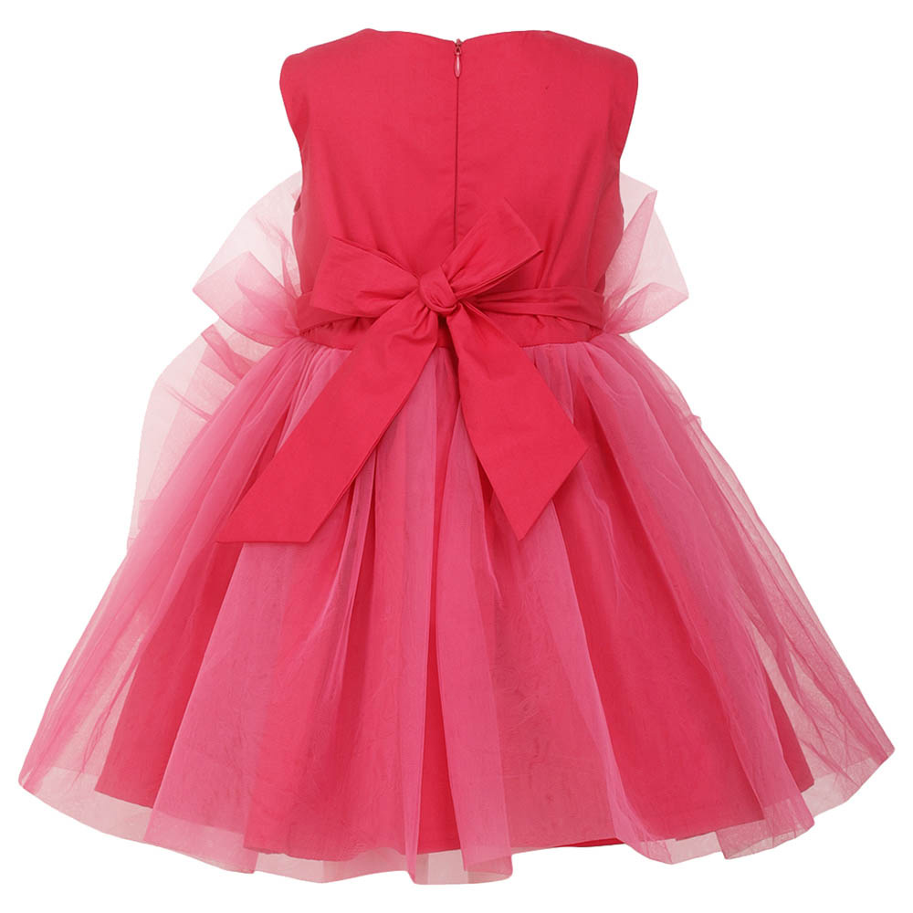 A Little Fable Mellow Flower Dress - Rose