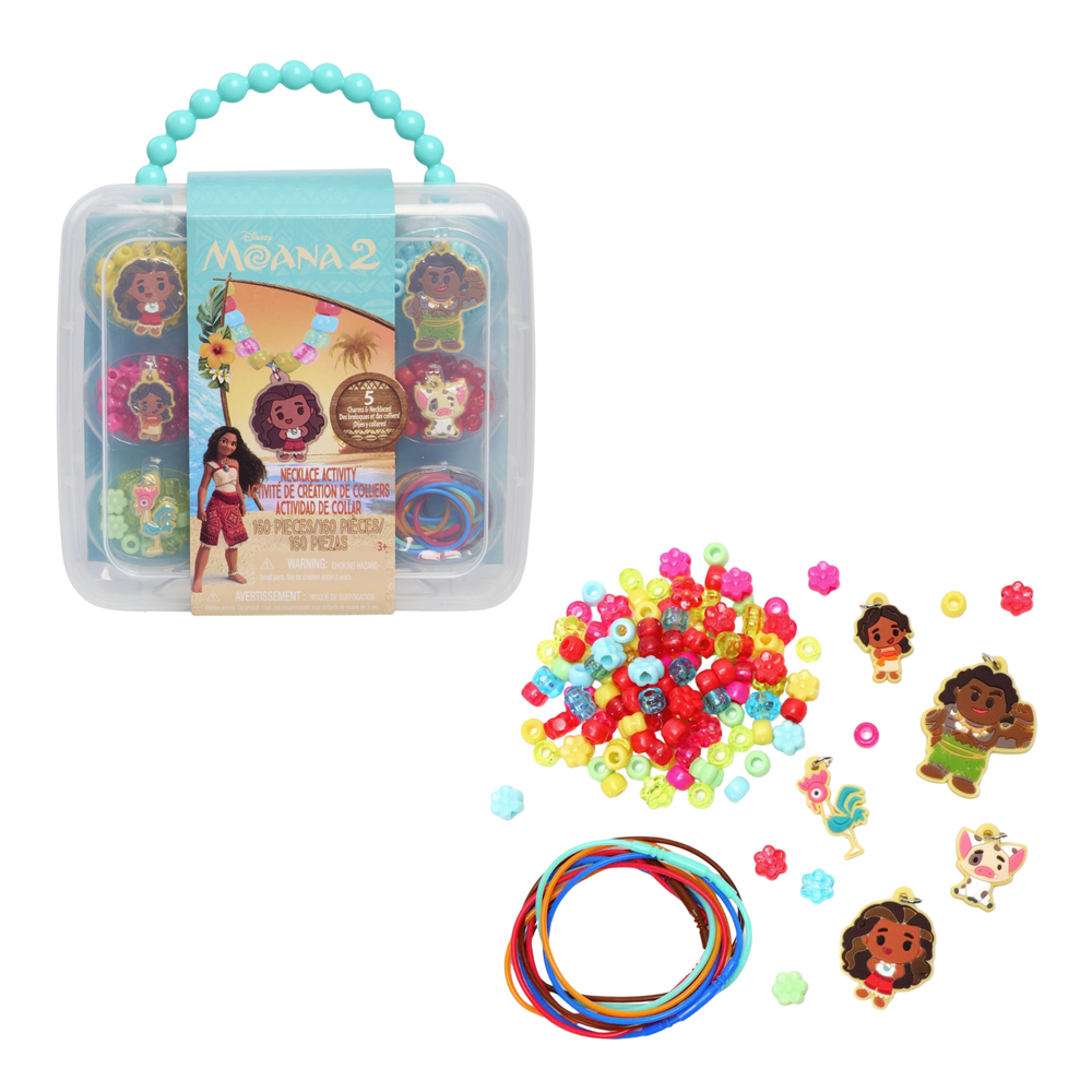 Just Play - Moana 2 Necklace Activity Set Jewelry Making Kit