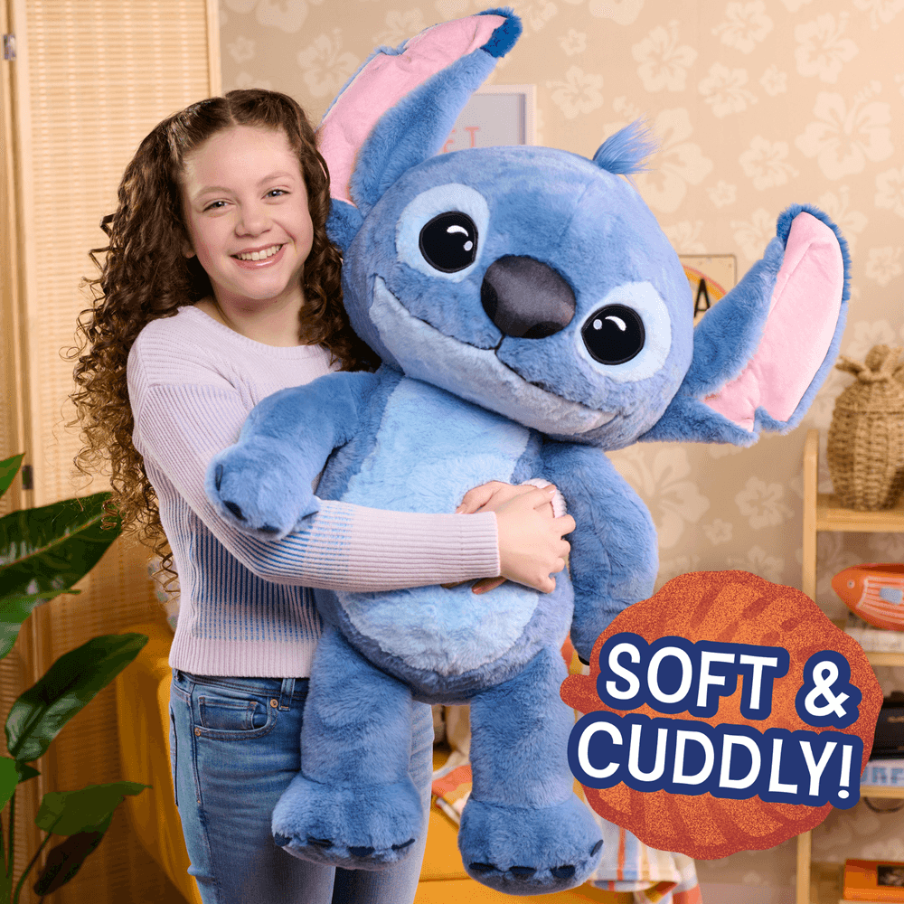 Disney - Lilo & Stitch - Giant Soft And Cuddly Huggable Stuffed Alien Animal Toy - 96.5cm