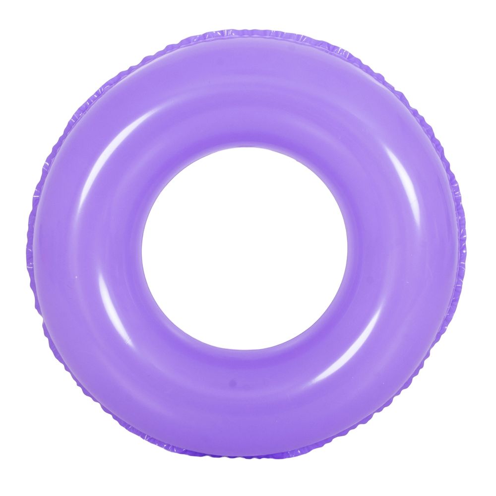 Jilong - Plain Inflatable Pool And Beach Float Ring - Multicolor - Color May Vary - 1 Pc