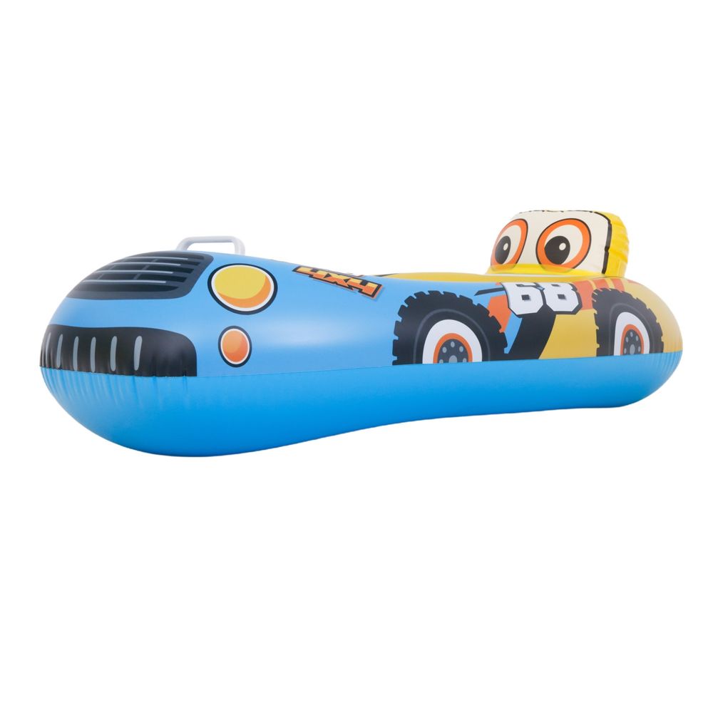 Jilong - Kids Race Car Inflatable Ride-On Float And Raft Lounger - Multicolor