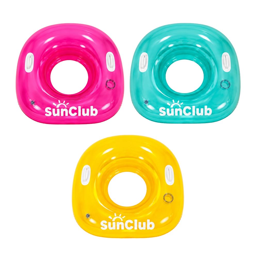 Sunclub - Water Mesh Sofa Inflatable Float Swim Ring - Color May Vary