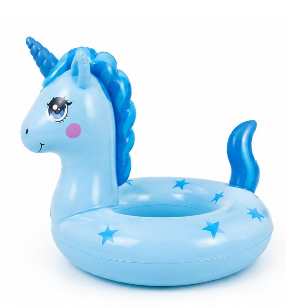 Jilong - Unicorn Float Swim Ring - Multicolor - Color May Vary - 1 Pc
