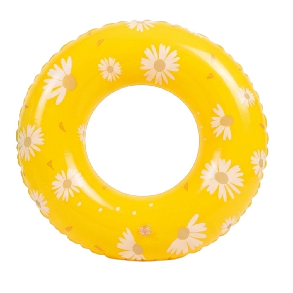 Jilong - Daisy Inflatable Float Swim Ring - Multicolor - Color May Vary - 1 Pc