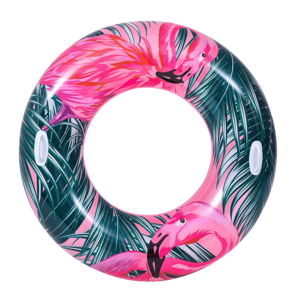 Sunclub - Tropical Punch Inflatable Swimming Pool And Beach Float Swim Ring - Style May Vary