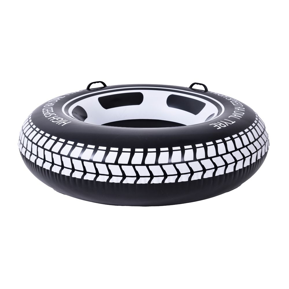 Sunclub - Tyre Inflatable Swimming Pool And Beach Float Swim Ring - Black