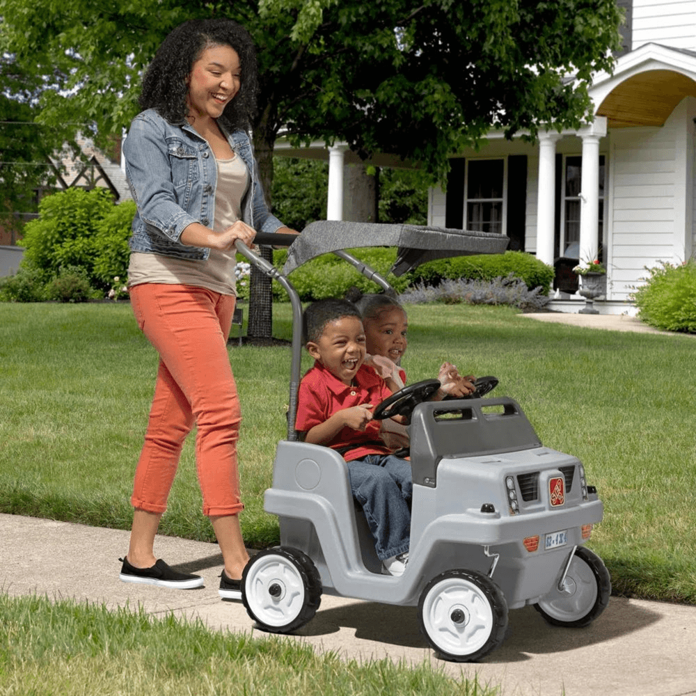 Step2 - Side-By-Side SUV Dual Seater Push Car - Grey