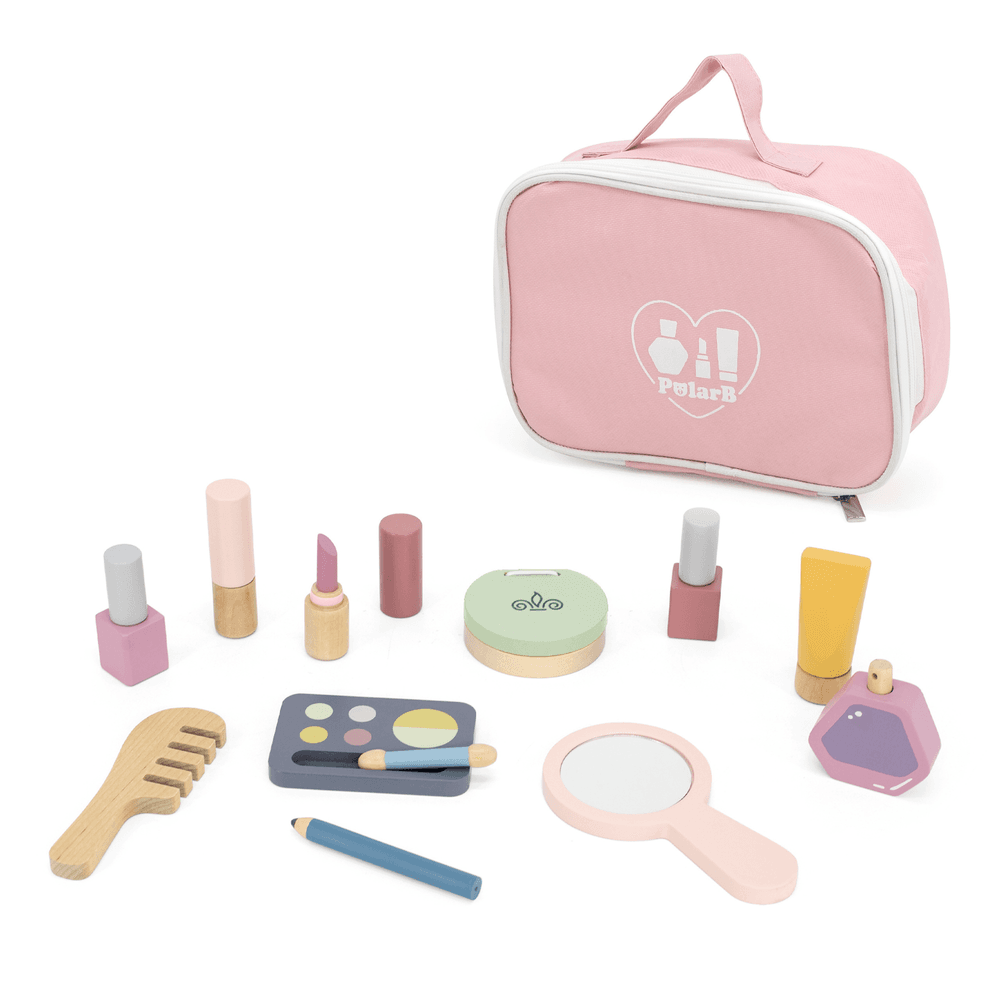PolarB - Wooden Make Up Set - 13 Pc Set