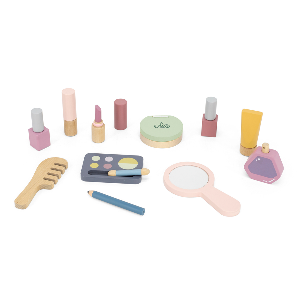 PolarB - Wooden Make Up Set - 13 Pc Set