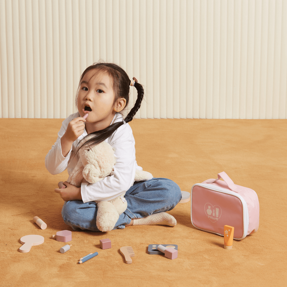 PolarB - Wooden Make Up Set - 13 Pc Set