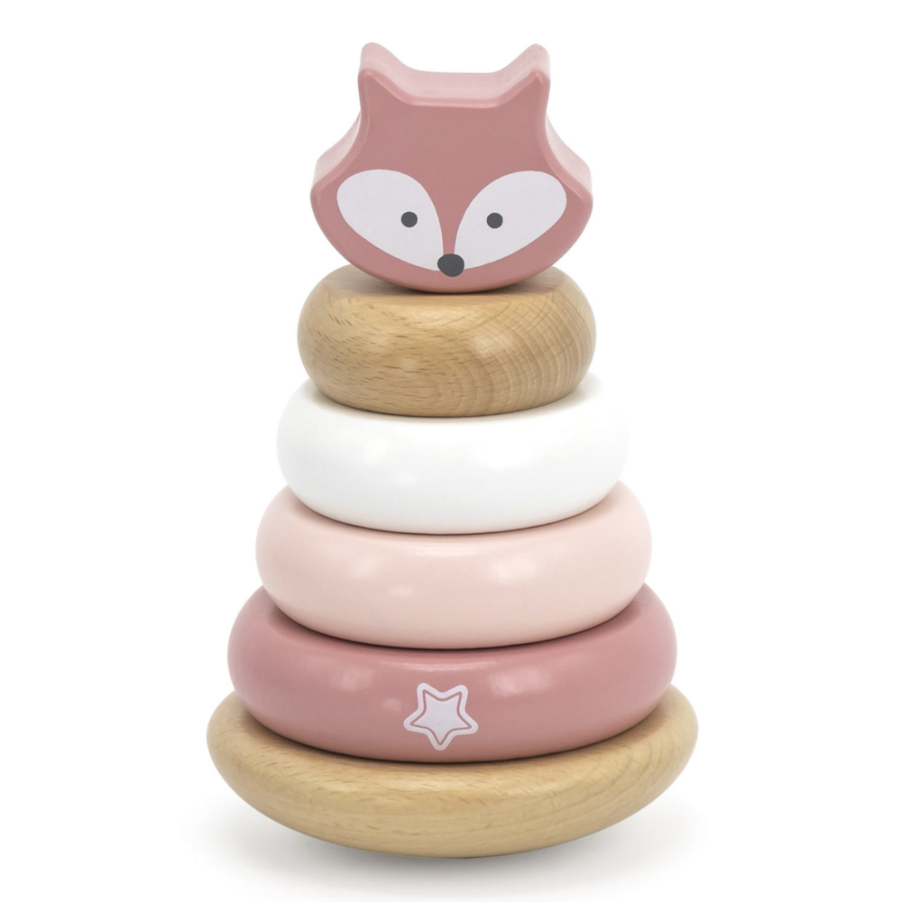 PolarB - Wooden Fox Stacker